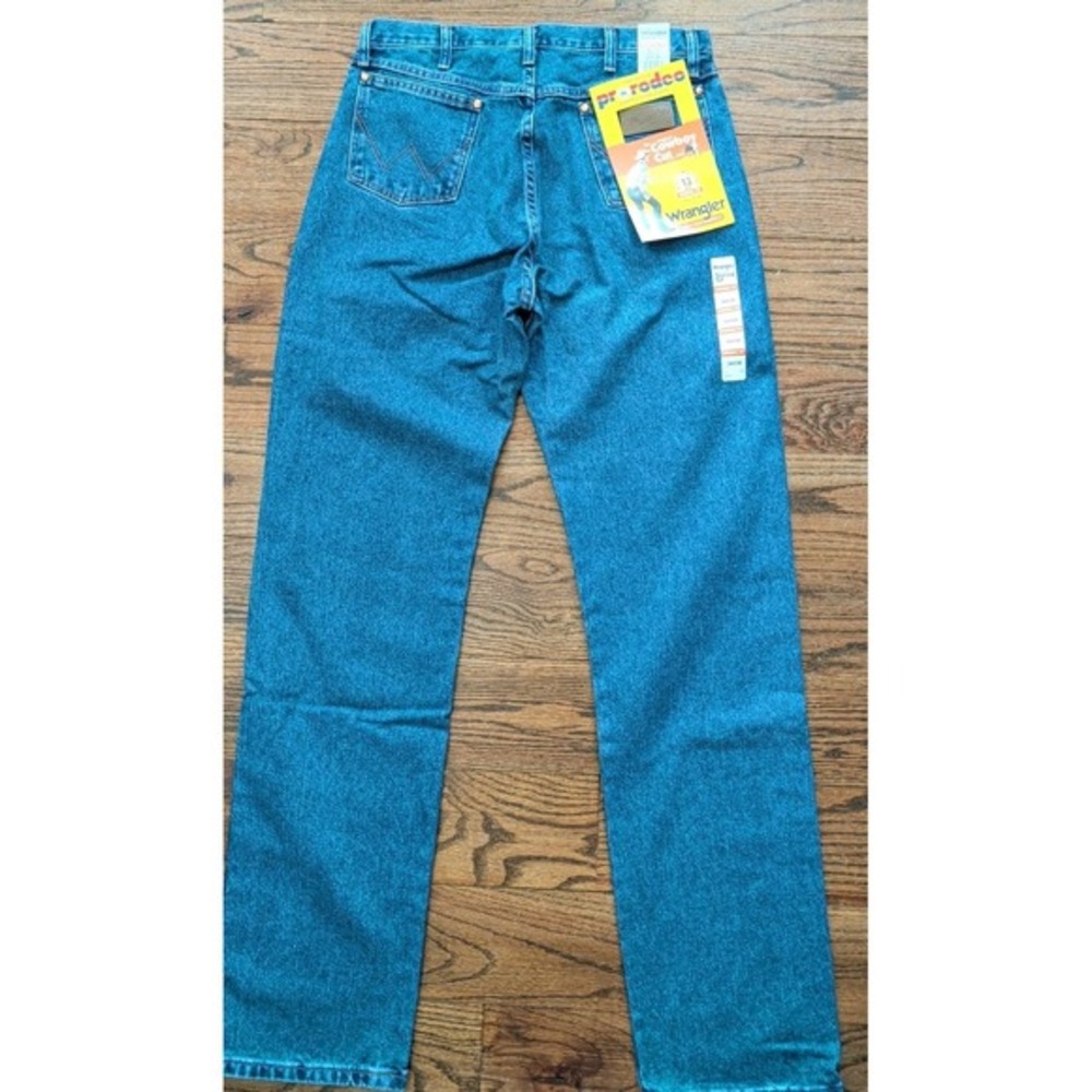 NWT Wrangler Original Cowboy Bootcut Jeans Tall Men's 34x38 Original Fit Retro - Picture 6 of 7